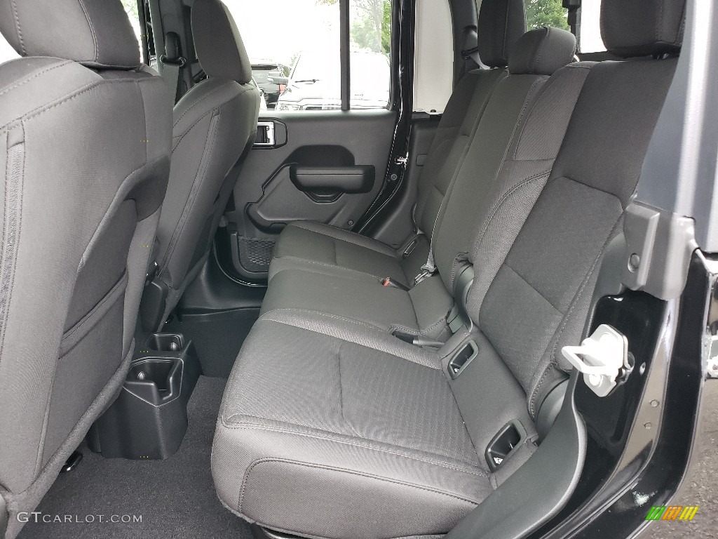 Black Interior 2020 Jeep Gladiator Sport 4x4 Photo #133923594