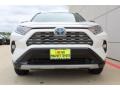 2019 Blizzard White Pearl Toyota RAV4 XSE AWD Hybrid  photo #3