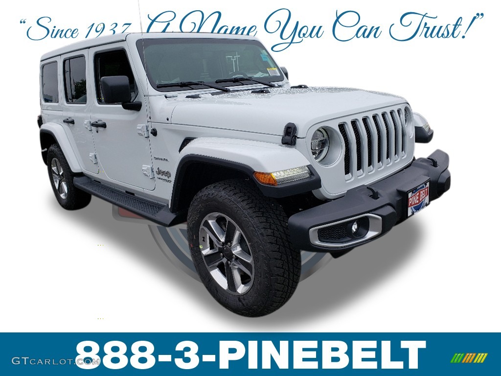 Bright White Jeep Wrangler Unlimited