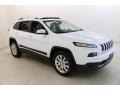 Bright White 2016 Jeep Cherokee Limited 4x4