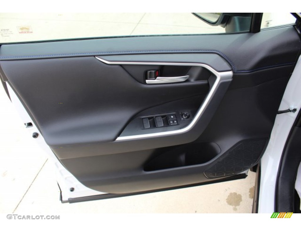 2019 RAV4 XSE AWD Hybrid - Blizzard White Pearl / Black photo #9