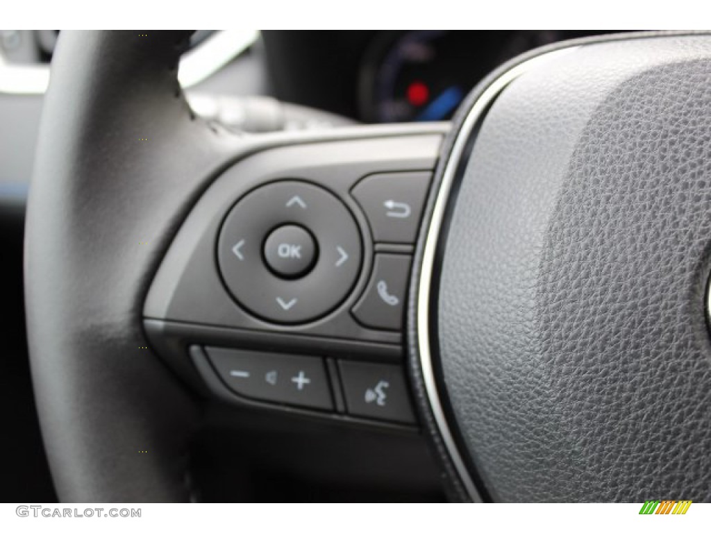 2019 RAV4 XSE AWD Hybrid - Blizzard White Pearl / Black photo #12