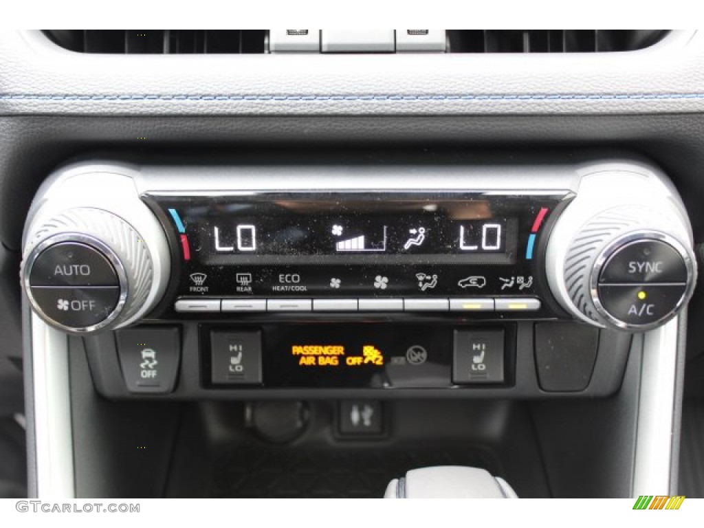 2019 RAV4 XSE AWD Hybrid - Blizzard White Pearl / Black photo #16
