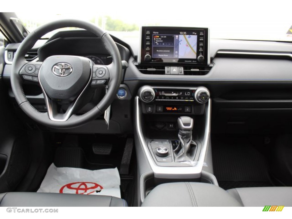 2019 RAV4 XSE AWD Hybrid - Blizzard White Pearl / Black photo #25
