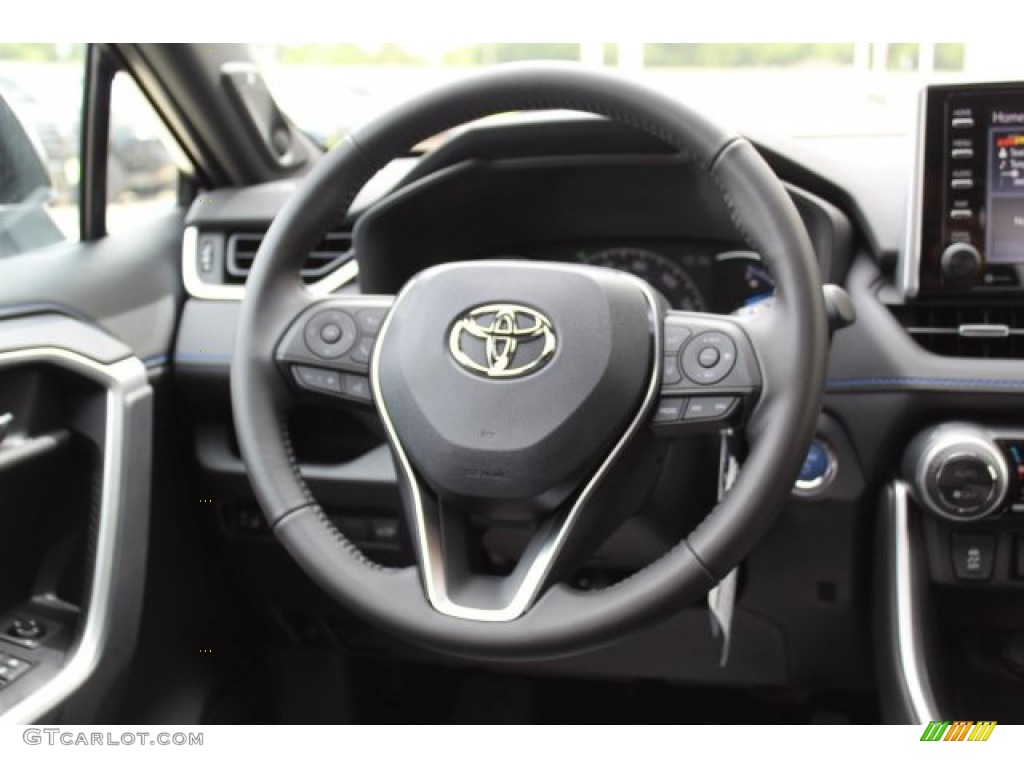 2019 RAV4 XSE AWD Hybrid - Blizzard White Pearl / Black photo #26
