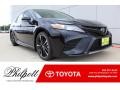 2019 Midnight Black Metallic Toyota Camry XSE  photo #1