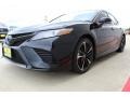 2019 Midnight Black Metallic Toyota Camry XSE  photo #4