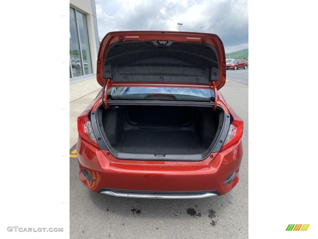2019 Civic LX Sedan - Rallye Red / Black photo #20