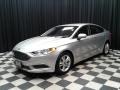 2018 Ingot Silver Ford Fusion Hybrid SE  photo #2