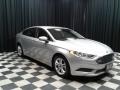 2018 Ingot Silver Ford Fusion Hybrid SE  photo #4