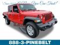 2020 Firecracker Red Jeep Gladiator Sport 4x4  photo #1