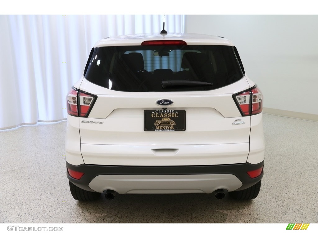 2017 Escape SE - White Platinum / Charcoal Black photo #16