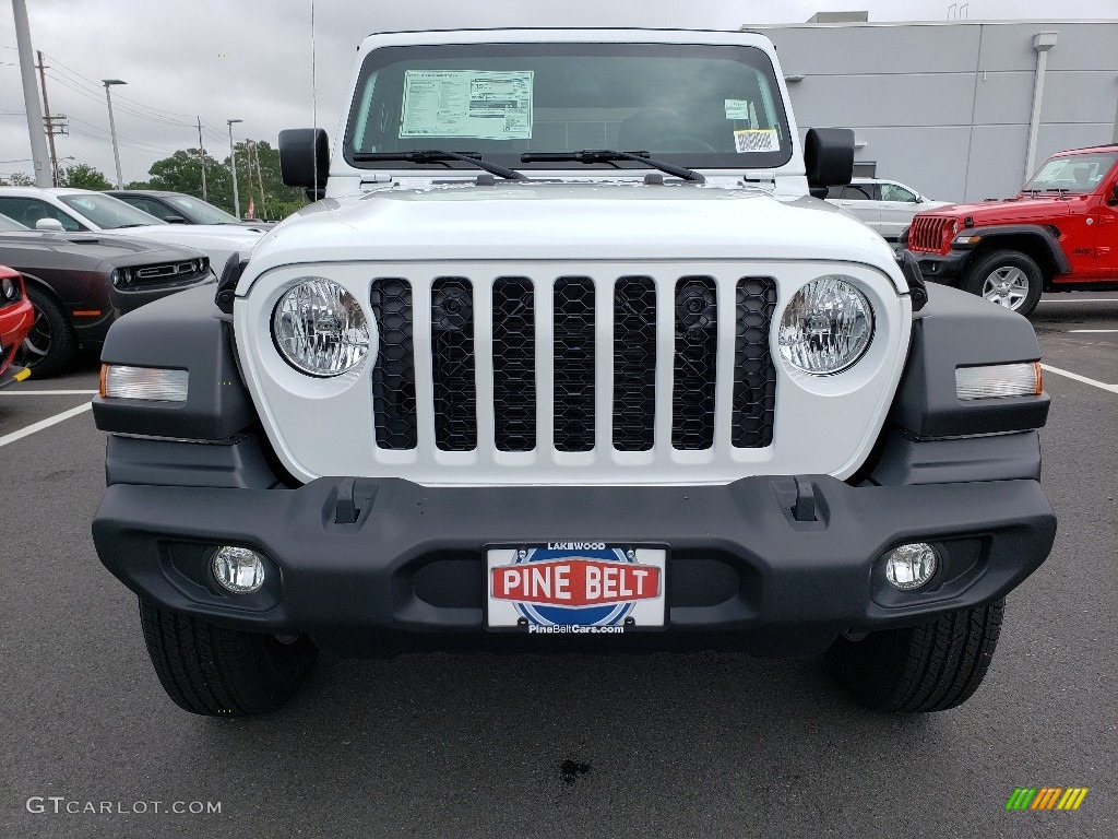 2020 Gladiator Sport 4x4 - Bright White / Black photo #2