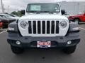 2020 Bright White Jeep Gladiator Sport 4x4  photo #2