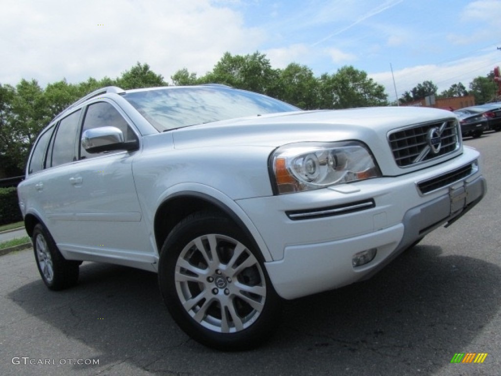 2014 XC90 3.2 - Crystal White Pearl Metallic / Beige photo #2