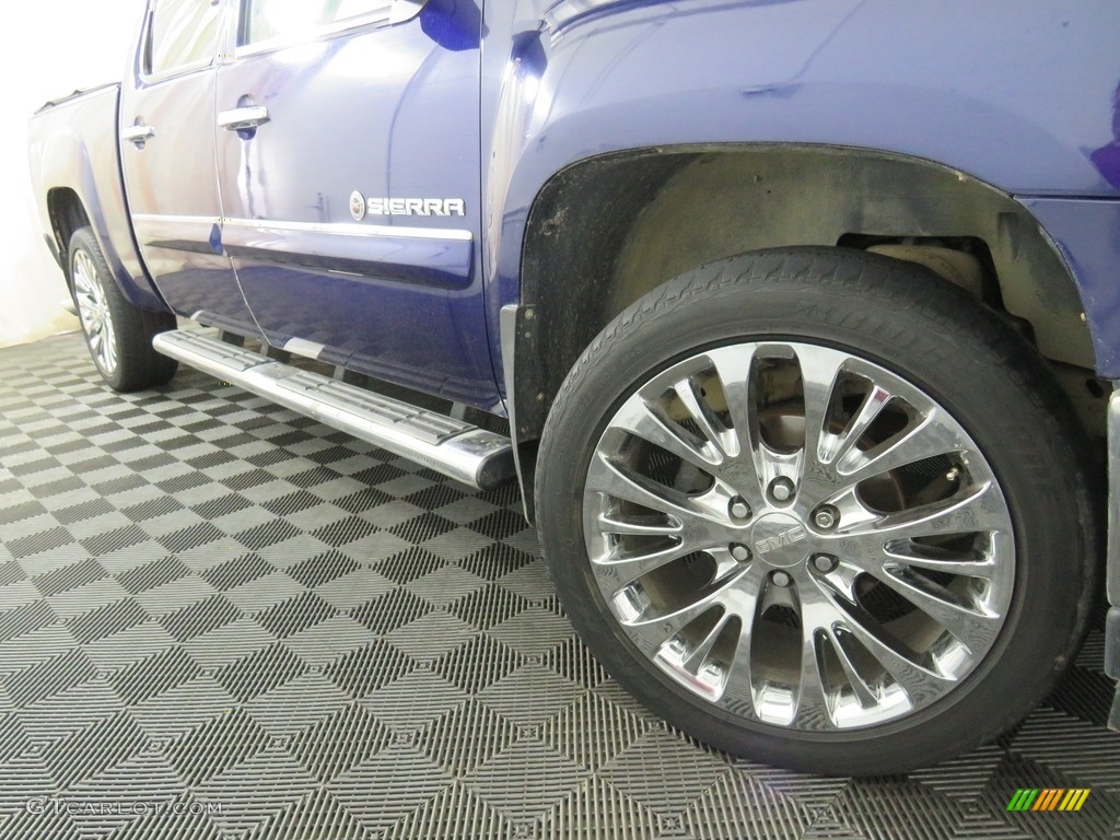 2012 Sierra 1500 SLT Crew Cab 4x4 - Midnight Blue Metallic / Dark Titanium/Light Titanium photo #7
