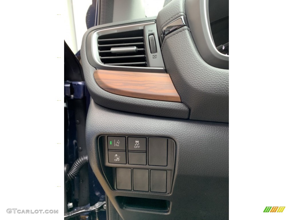 2019 CR-V EX AWD - Obsidian Blue Pearl / Gray photo #12