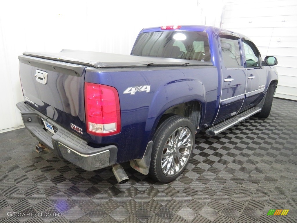 2012 Sierra 1500 SLT Crew Cab 4x4 - Midnight Blue Metallic / Dark Titanium/Light Titanium photo #19