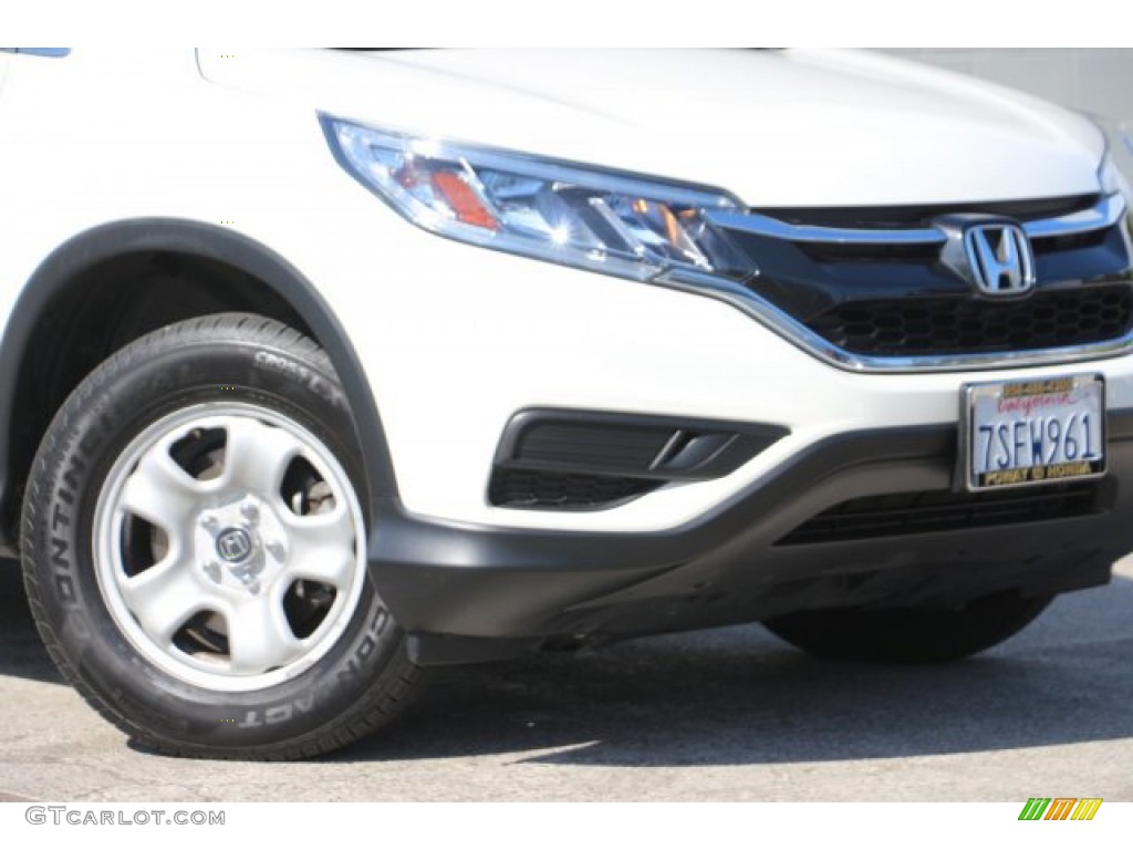 2016 CR-V LX - White Diamond Pearl / Beige photo #3