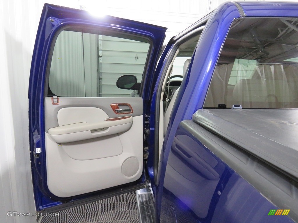 2012 Sierra 1500 SLT Crew Cab 4x4 - Midnight Blue Metallic / Dark Titanium/Light Titanium photo #35