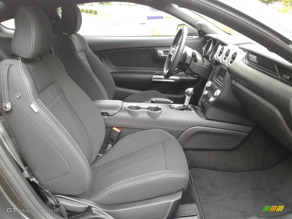 2018 Mustang EcoBoost Fastback - Magnetic / Ebony photo #14