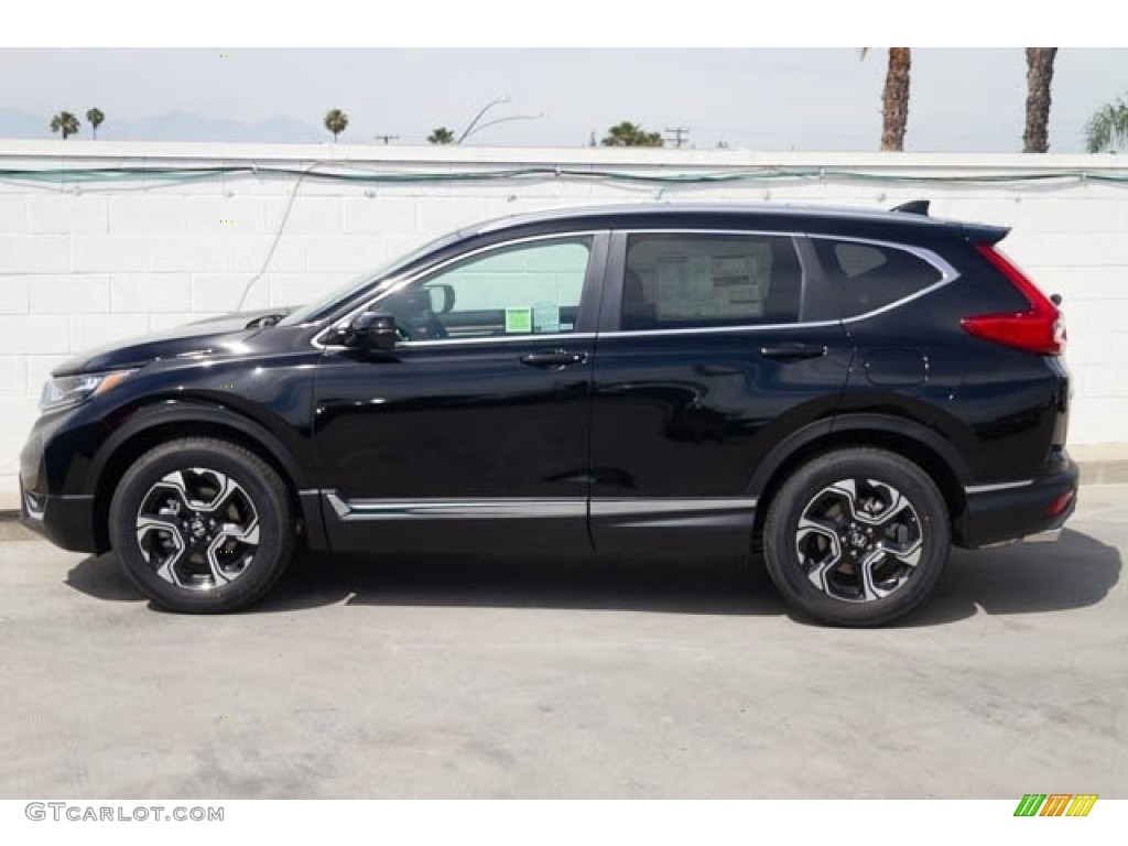 Crystal Black Pearl 2019 Honda CR-V Touring AWD Exterior Photo #133928961