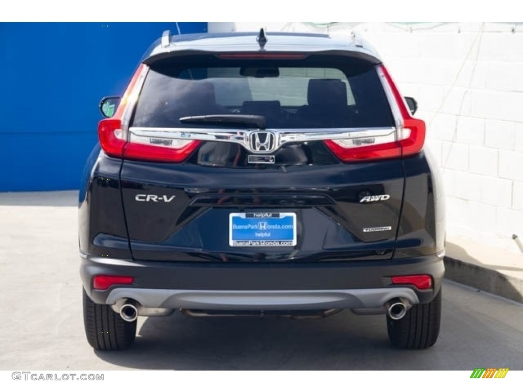 2019 CR-V Touring AWD - Crystal Black Pearl / Black photo #5