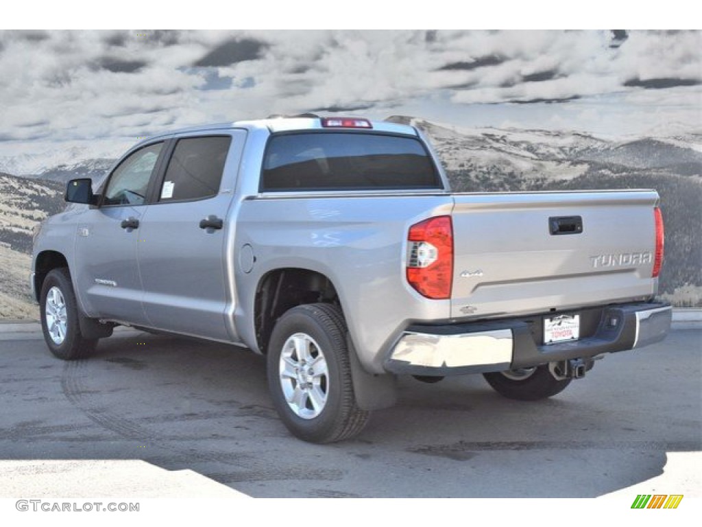 2019 Tundra SR5 CrewMax 4x4 - Silver Sky Metallic / Graphite photo #3