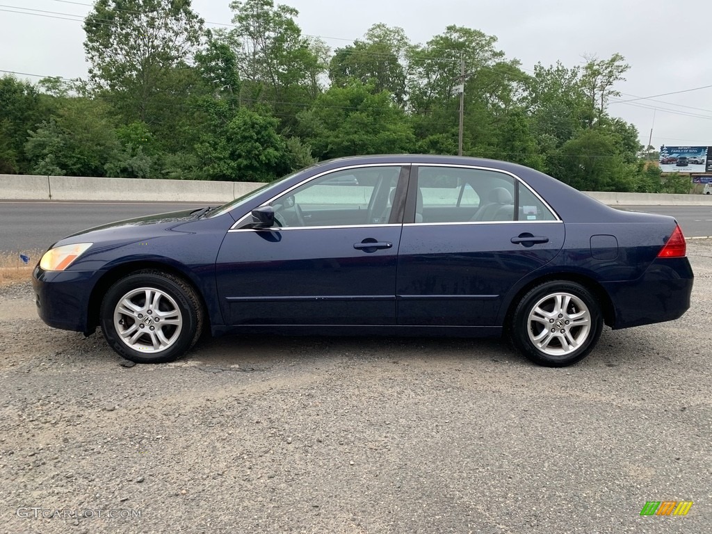 2006 Accord EX Sedan - Royal Blue Pearl / Gray photo #6
