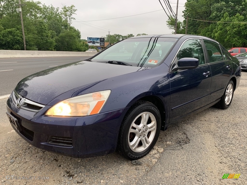 2006 Accord EX Sedan - Royal Blue Pearl / Gray photo #7