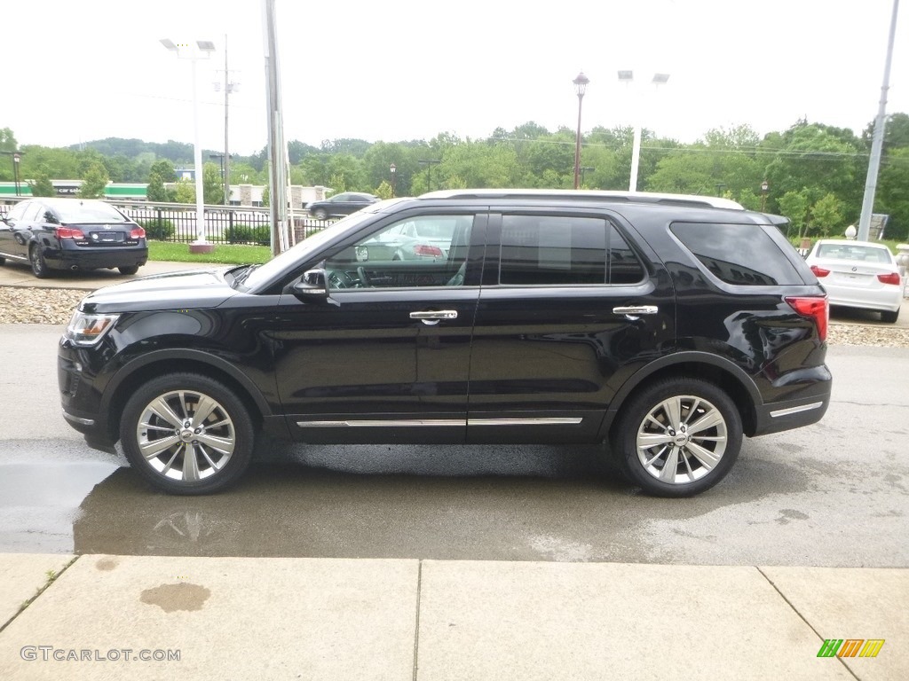 2019 Explorer Limited 4WD - Agate Black / Medium Black photo #6