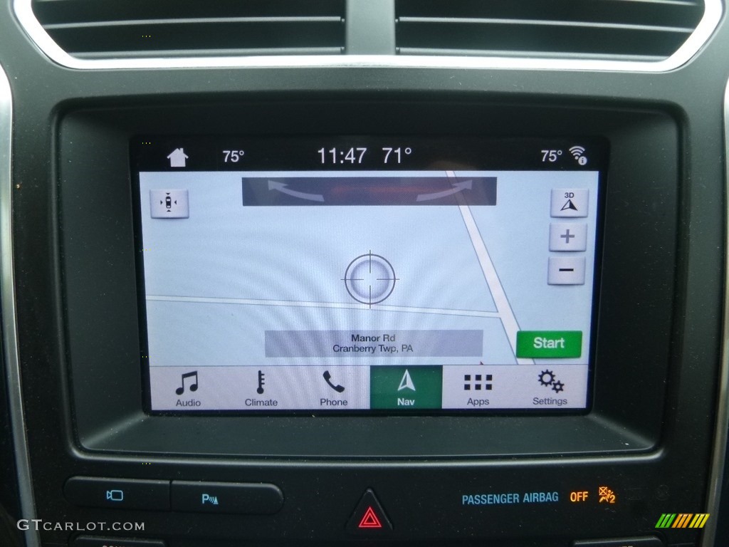 2019 Explorer Limited 4WD - Agate Black / Medium Black photo #18