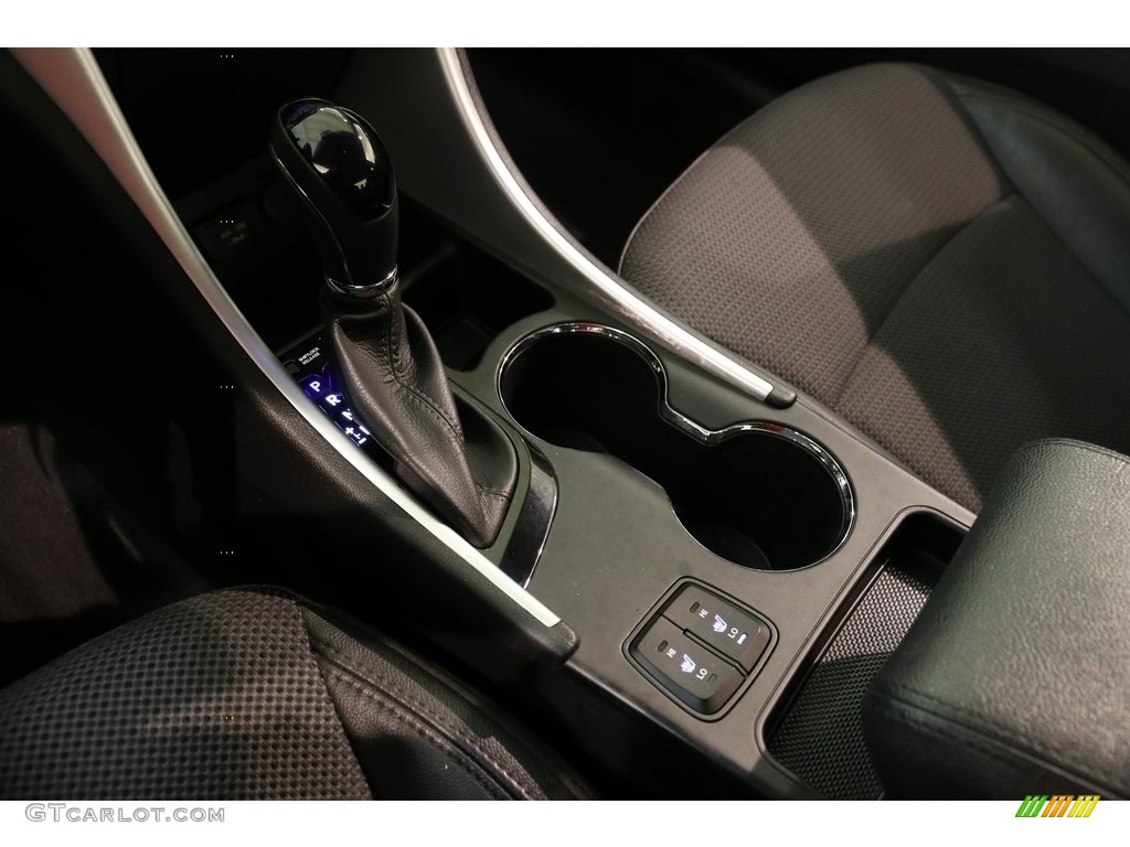 2013 Sonata SE - Iridescent Silver Blue Pearl / Black photo #13