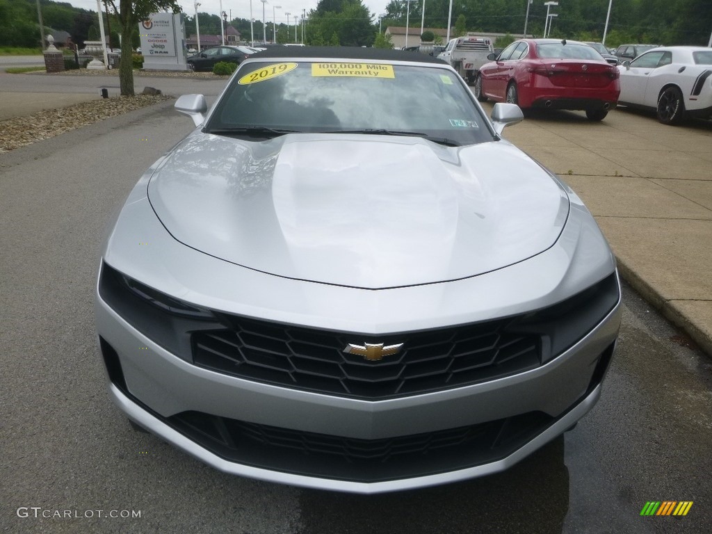 2019 Camaro LT Convertible - Silver Ice Metallic / Jet Black photo #4