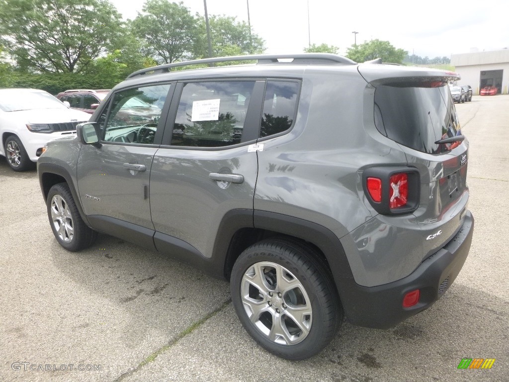 2019 Renegade Latitude 4x4 - Granite Crystal Metallic / Black photo #3