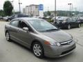 2007 Galaxy Gray Metallic Honda Civic LX Sedan  photo #7