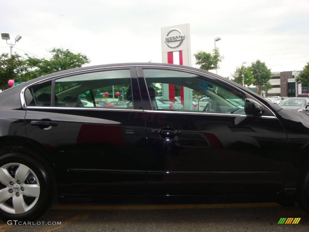 2007 Altima 2.5 S - Super Black / Charcoal photo #19