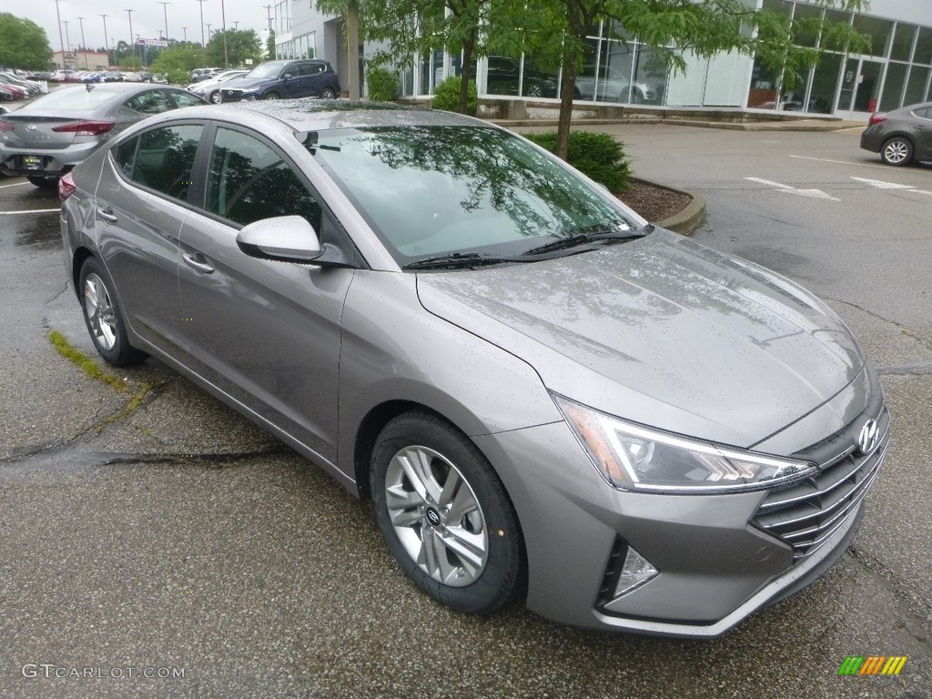 2020 Elantra Value Edition - Fluid Metal / Black photo #3