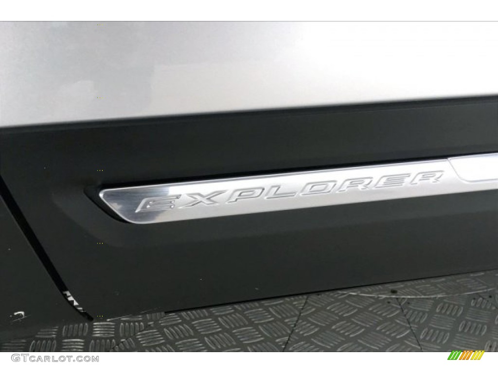 2018 Explorer Limited - Ingot Silver / Ebony Black photo #7
