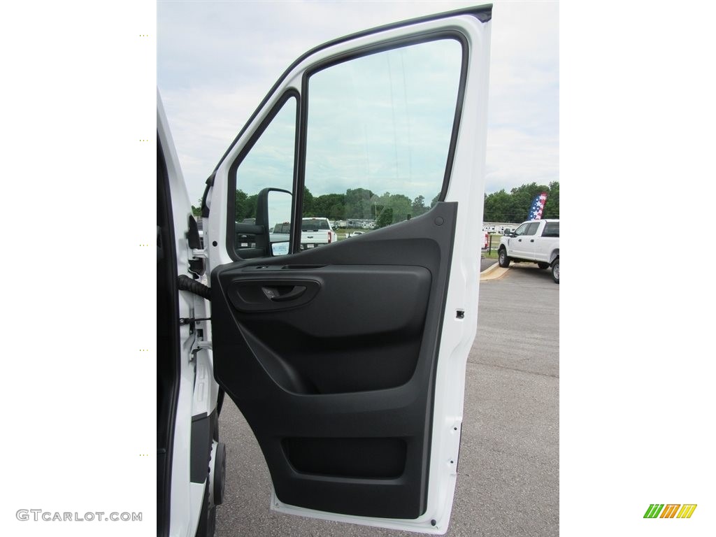 2019 Mercedes-Benz Sprinter 3500XD Cab Chassis Black Door Panel Photo #133939633