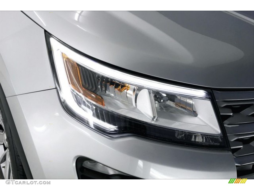 2018 Explorer Limited - Ingot Silver / Ebony Black photo #27