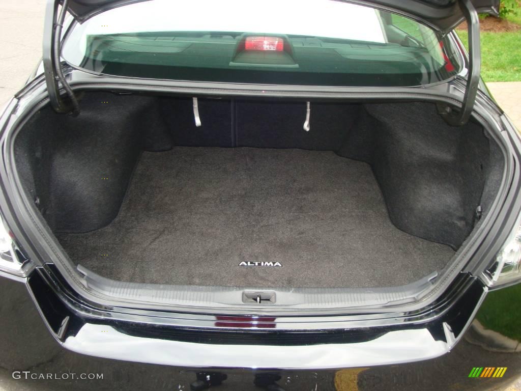2007 Altima 2.5 S - Super Black / Charcoal photo #27