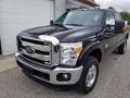 2016 Shadow Black Ford F350 Super Duty XLT Crew Cab 4x4  photo #48