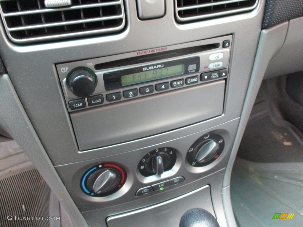 2003 Forester 2.5 X - Platinum Silver Metallic / Gray photo #14