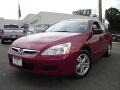 2007 Moroccan Red Pearl Honda Accord SE Sedan  photo #1