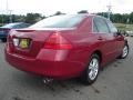 2007 Moroccan Red Pearl Honda Accord SE Sedan  photo #5