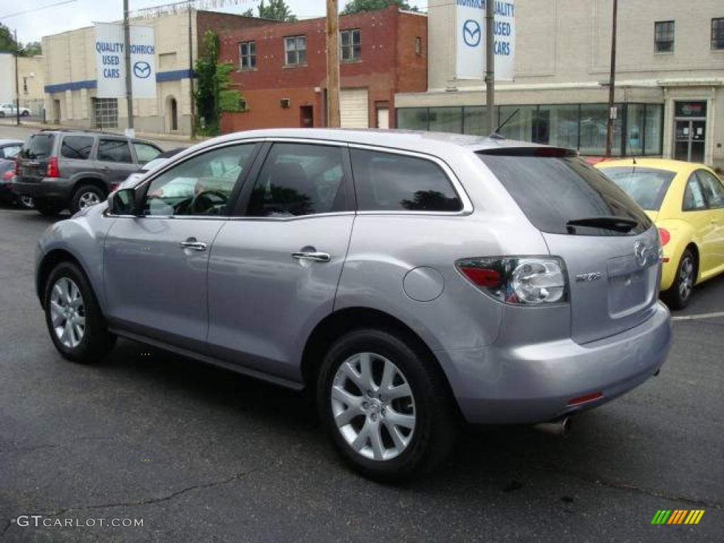 2007 CX-7 Grand Touring - Galaxy Gray Mica / Black photo #2