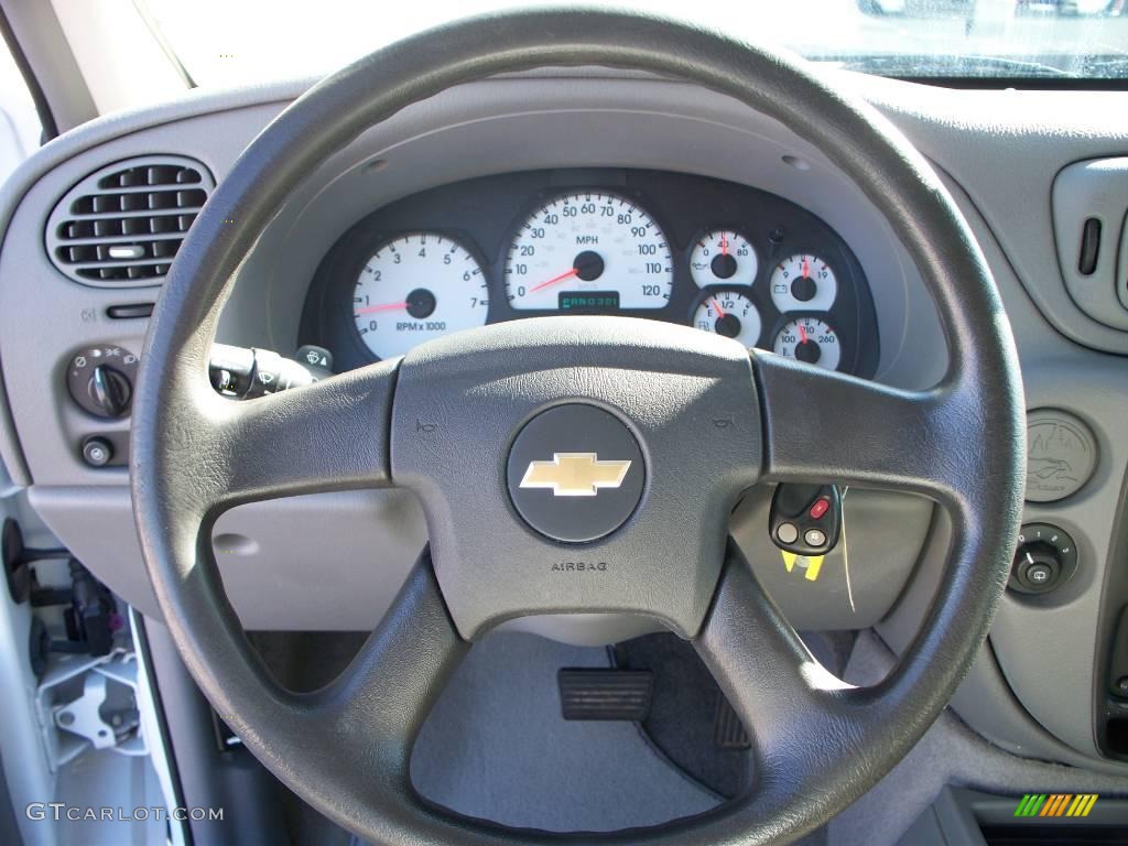 2005 TrailBlazer EXT LS - Summit White / Light Gray photo #26