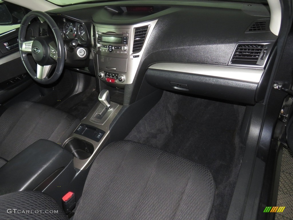 2010 Legacy 2.5i Premium Sedan - Graphite Gray Metallic / Off Black photo #26