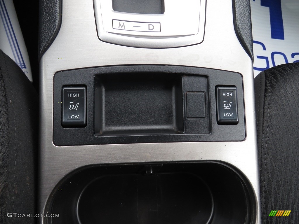 2010 Legacy 2.5i Premium Sedan - Graphite Gray Metallic / Off Black photo #39